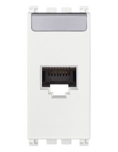 Presa Rj45 Netsafe Cat5e Utp Bianco