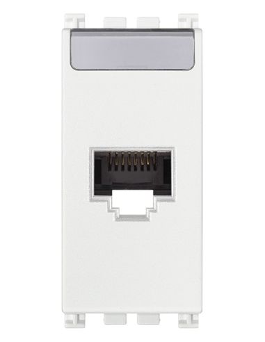 Presa Rj45 Netsafe Cat5e Utp Bianco