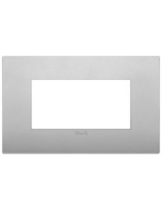 Placca Classic 4M Silver Matt