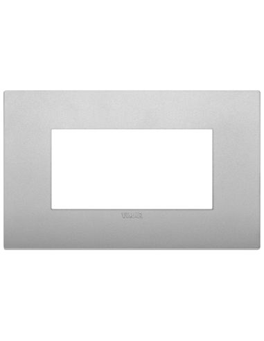 Placca Classic 4M Silver Matt