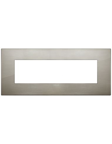 Placca Classic 7M Acciaio Spazzolato