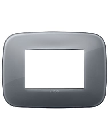 Placca Round 3M Reflex Grigio Fum