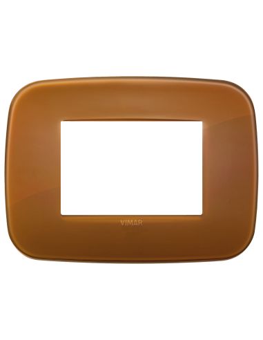 Placca Round 3M Reflex Caramel