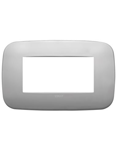 Placca Round 4M Nichel Matt