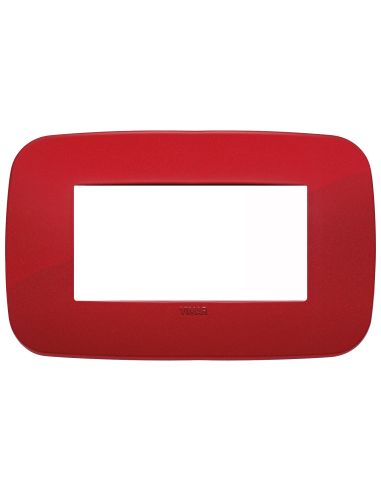 Placca Round 4M Rosso
