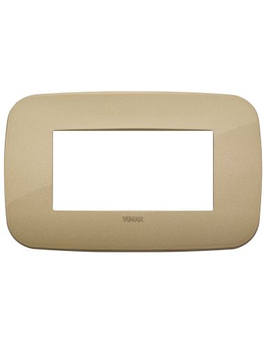 Placca Round 4M Oro Antico