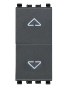 Commutatore 2P 10Ax Grigio