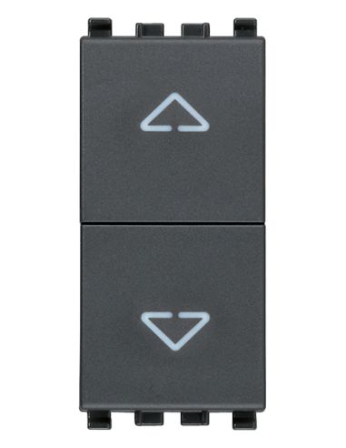 Commutatore 2P 10Ax Grigio