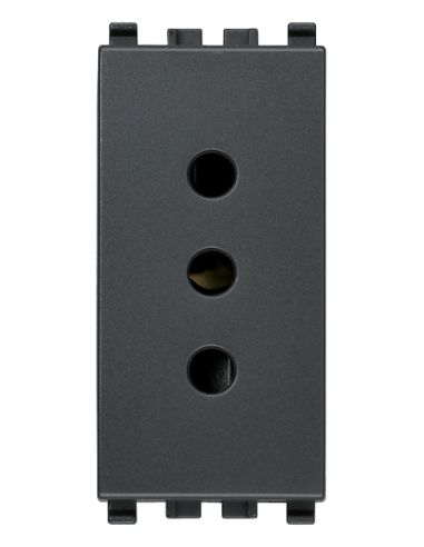 Presa 2Pt 10A P11 Grigio
