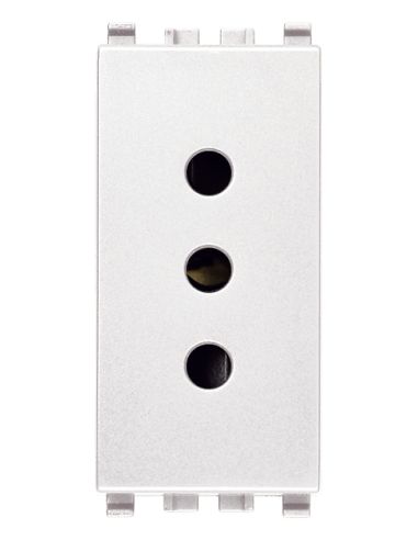 Presa 2Pt 10A P11 Bianco