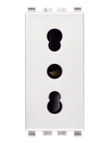 Presa 2Pt 16A P17/11 Bianco