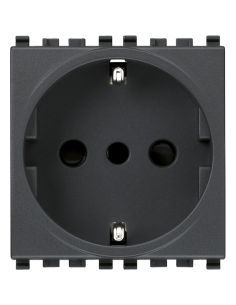 Presa 2Pt 16A P30 Grigio