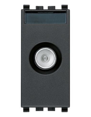 Presa Tv-Rd-Sat Passante Grigio