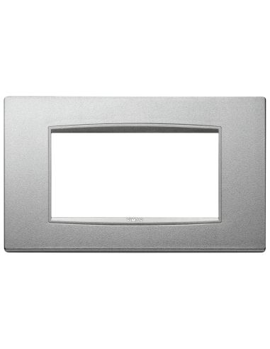 Placca Classic 4M Argento Matt