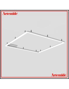 Alphabet Of Light Sq Lampada Da Soffitto O Parete Artemide 180X180 App