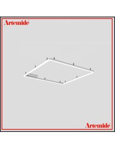 Alphabet Of Light Sq Lampada Da Soffitto O Parete Artemide 120X120 App