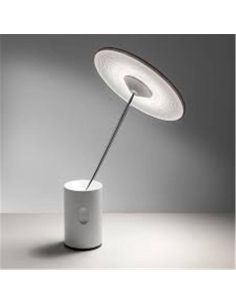 Sisifo Led Lampada Da Tavolo Artemide Bianco