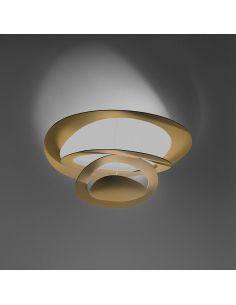 Artemide Pirce Mini Led Lampada Soffitto Oro