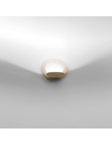 Artemide Pirce Micro Led Lampada Da Parete Oro