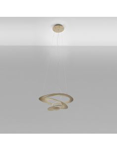 Artemide Pirce Micro Led Lampada Sospensione Oro