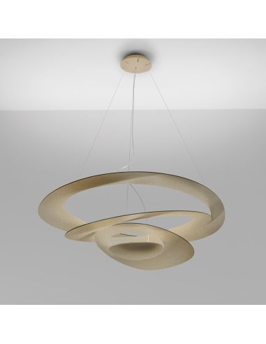 Artemide Pirce Led Lampada Sospensione Oro