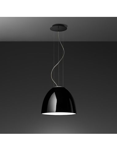 Artemide Nur Mini Gloss Sospensione Alo 150W Nero