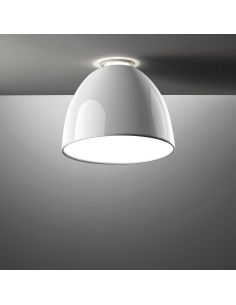 Artemide Nur Mini Gloss Plafoniera Alo 150W Bianco
