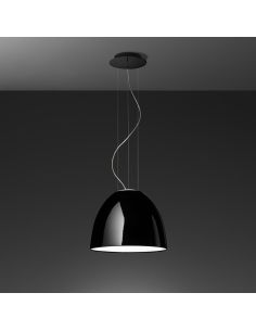 Artemide Nur Mini Gloss Led Lampada Sospensione Nero
