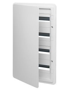 Centralino Estetico Incasso 72M Bianco