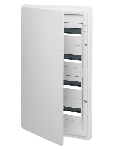 Centralino Estetico Incasso 72M Bianco