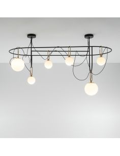 Artemide Nh S5 Ellittica Lampada Sospensione