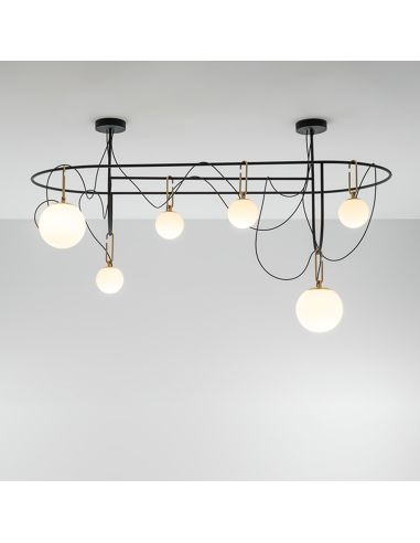 Artemide Nh S5 Ellittica Lampada Sospensione