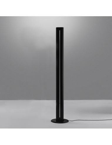 Artemide Megaron Led Lampada Da Terra Nero