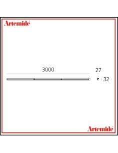 Artemide Look At Me Binario Lunghezza 3Mt 2