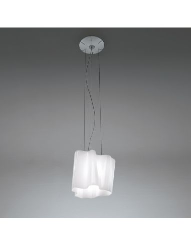 Artemide Logico Lampada Sospensione Singolo Grigio