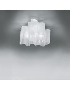 Artemide Logico Plafone 3X120Gradi Seta Lucido