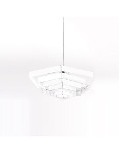 Artemide Esagonale 52 Lampada Sospensione Bianco