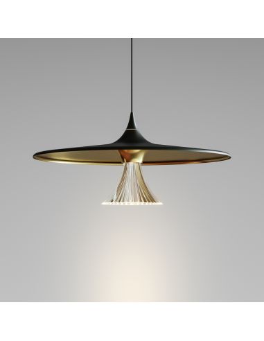 Artemide Ipno Lampada Sospensione Oro/Nero