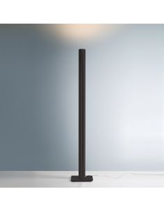 Artemide Ilio Lampada Da Terra 2700K Nero Lucido App Compatibile