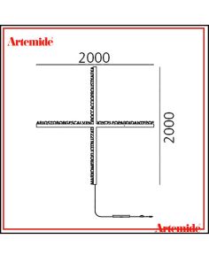 Artemide Hsiang Led Lampada Da Parete Nero 2