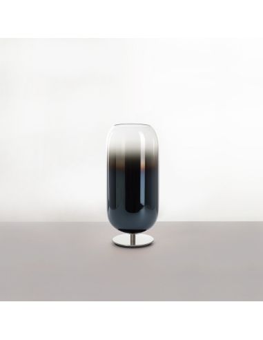 Gople Lamp Lampada Da Tavolo Artemide Mini Blue Zaffiro