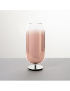 Gople Lamp Lampada Da Tavolo Artemide Rame Metalized