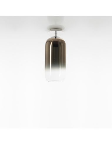 Artemide Gople Lamp Mini Lampada Soffitto Bronze