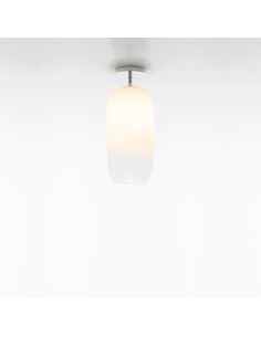 Artemide Gople Lamp Mini Lampada Soffitto Bianco Sfumato