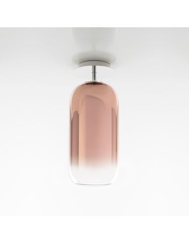 Artemide Gople Lamp Soffitto Rame Metallizzato