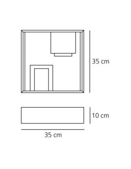 Lampada Da Parete Fato Oro Artemide