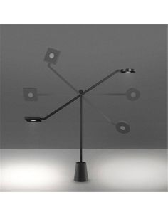Equilibrist Led Lampada Da Tavolo Artemide Nero