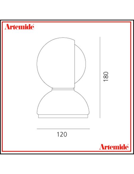 Eclisse Mirror Lampada Da Tavolo Artemide