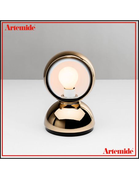 Eclisse Lampada Da Tavolo Artemide Oro