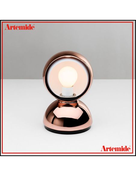 Eclisse Lampada Da Tavolo Artemide Rame